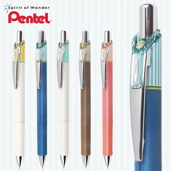 1шт быстросохнущая гелевая ручка PENTEL в полоску 0,4 мм/0,5 мм ограниченной серии ENERGEL Kleina BLN75 для студенческих письменных принадлежностей