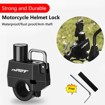 Замок для мотоциклетного шлема, противоугонная защита, предохранитель для блокировки руля, велосипедное снаряжение для BMW R nineT RnineT Nine T Pure