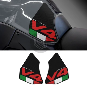 Для Ducati Multistrada V4 1100 Sport 1100S 2021-2022 Мотоциклетные Противоскользящие Боковые Накладки На Бак Защита Коленного Сустава Коврик