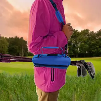 Сумка для переноски клюшки для гольфа Портативная легкая сумка для хранения с чехлом для мячей Дорожная сумка для мужчин Женщин Детей Унисекс Взрослых