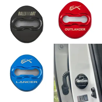 Автомобильный стайлинг, наклейка с эмблемой, чехол с логотипом для Mitsubishi Ex Outlander Lancer RALLI ART, крышка дверного замка, внешние аксессуары