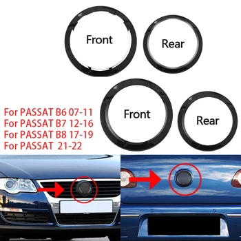 Передняя Решетка Радиатора Задняя Панель Багажника Черный Логотип Эмблема Наклейка Модификация Зеркала Для VW PASSAT 07-11 B6, 12-16 B7, 17-19 B8, 21-22