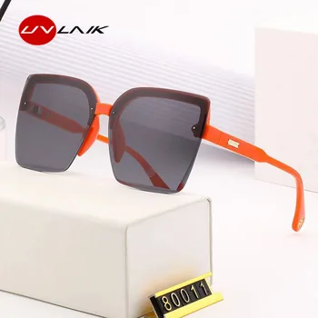 UVLAIK Негабаритные винтажные солнцезащитные очки для женщин 2022, роскошные дизайнерские солнцезащитные очки, модные декоративные женские солнцезащитные очки gafas de sol