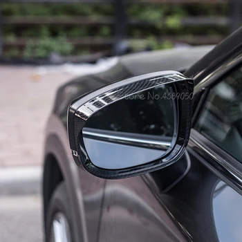 ABS Углеродное волокно Для Mazda CX-5 Cx5 2017-2020 аксессуары Автомобильное зеркало заднего вида блок дождь брови Крышка Отделка автомобиля стайлинг 2шт