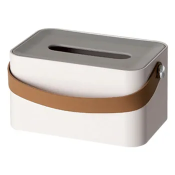 Прямоугольная коробка для салфеток, практичная прочная коробка для салфеток для дома, квартиры, офиса, общежития