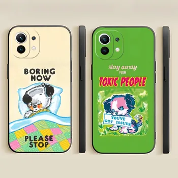 Художественный Чехол Для телефона Dog Sheep Bear Funda Для Xiaomi Redmi 10 9T 9 9A 7A 8 8A 10A Pro Note 11 10S 9S 7 11S Plus Задняя Крышка
