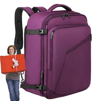 Рюкзак для авиаперелетов 40Л Очень Большой Расширяемый Водонепроницаемый походный рюкзак для ноутбука Очень Большой дорожный рюкзак для ноутбука