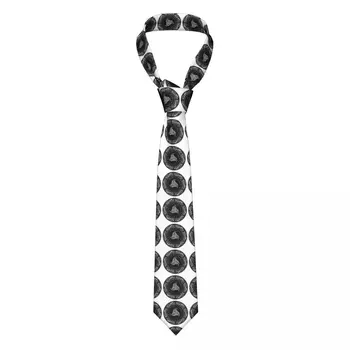 Мужской галстук Классический узкий тройной галстук 