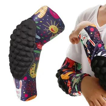 Детский спортивный наколенник, Ударопрочный наколенник /налокотник для рук, Дышащий Защитный рукав для спортивного снаряжения для баскетбола и велоспорта