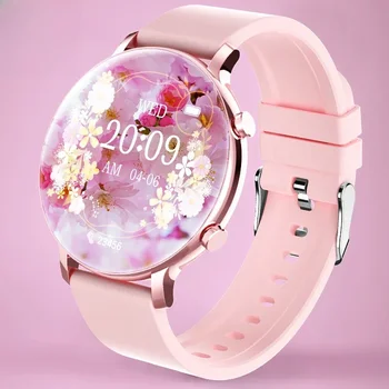 Для Xiaomi Смарт-Часы Женские Bluetooth Call Watch Фитнес-Трекер Водонепроницаемые Спортивные Смарт-Часы Модные Женские Смарт-часы Woman