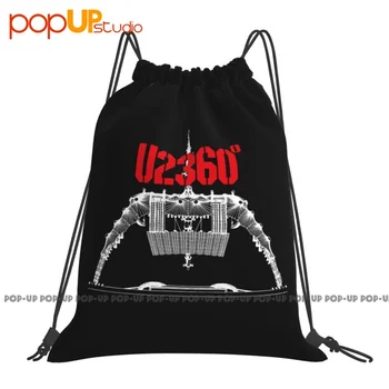 U2 360 Градусов 2011 Tour Bono Edge American Apparel Md Сумки на шнурке, спортивная сумка, рюкзак для верховой езды