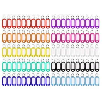 100 шт 10 цветов Брелок с этикеткой карамельного цвета, номерная карточка с биркой классификации товара для идентификации товара