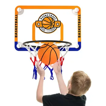 Баскетбольное кольцо для мальчика, подарочная игрушка, баскетбол, не скользящий, Регулируемая высота В помещении, отличный подарок на День рождения, годовщину Нового года
