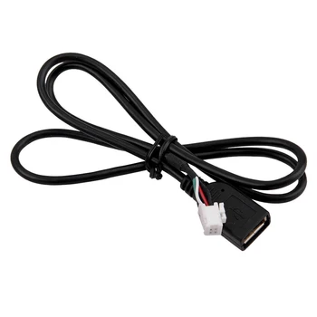 Высококачественный USB-кабель для салона автомобиля, автомобильный радиоприемник, стереосистема, USB-кабель с 4-контактными и 6-контактными разъемами, идеально подходящий для вашего оригинального автомобиля