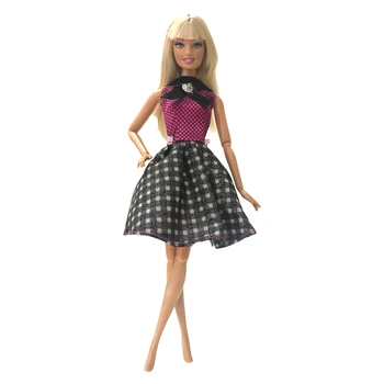 Кукольное платье NK 1 шт., красивое праздничное платье ручной работы, модное платье для куклы Барби Noble, Лучшие детские игрушки для девочек