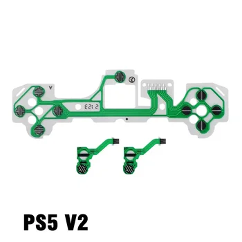 Для контроллера ps5 V1 V2 Гибкий кабель с токопроводящей пленкой Замена ленточного кабеля для гибкого кабеля с пленочной клавиатурой контроллера PS5