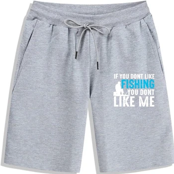 Если вам не нравятся забавные шорты для рыбалки, мужские хлопчатобумажные шорты оверсайз, уличная одежда, джинсовые шорты для мальчиков, повседневные шорты с коротким рукавом S