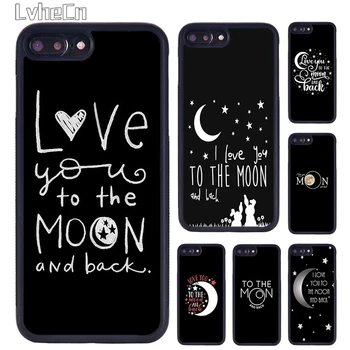 Я люблю Тебя До Луны и обратно Чехол Для телефона iPhone 14 15 13 12 Mini X XR XS Max Чехол для Apple 11 Pro Max 6S 8 7 Plus SE2020