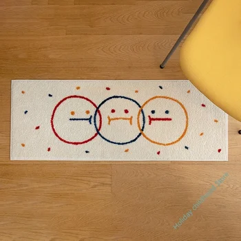 Японские Коврики Smile Rugs - Симпатичные и впитывающие коврики для Дверных Ковриков и декора пола