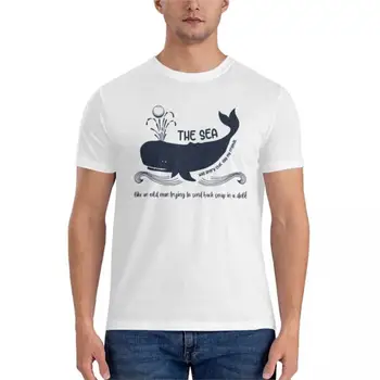 Классический морской биолог, футболки на заказ, мужские черные футболки, мужские летние топы