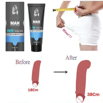 60 Мл крема для увеличения пениса Strong Man Massage Gel XXL Cream Увеличивает рост, увеличивает утолщение, мужские товары для секса