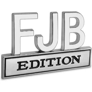 Эмблема FJB Edition с Прочным Клеем 3 М, Автомобильная Эмблема FJB, 3D Наклейка на Значок для Украшения Дверей Автомобиля, Легковушки, Внедорожника