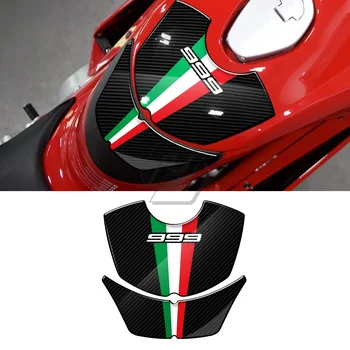Для Ducati 999 2003-2006 Carbon Look 3D наклейки для защиты бензобака мотоцикла из смолы