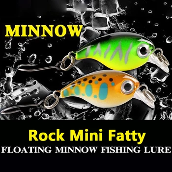 Спиннербейт 2,1 г/3,6 см, Спиннербейт Rock Mini Minnow Bait, Бионическая приманка, принадлежности для морской рыбалки