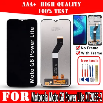 ЖК-дисплей для Motorola Moto G8 Power Lite XT2055-2, высококачественные запасные части для сенсорного экрана, ремонт мобильных телефонов