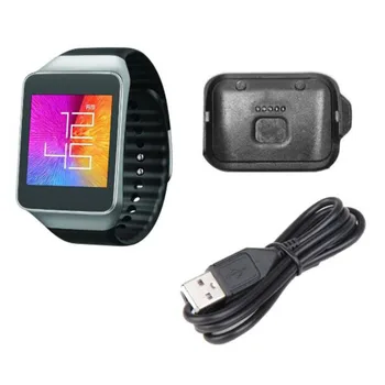 Док-станция для USB-зарядного устройства, подставка для зарядного кабеля, станция для Samsung Gear Live R382 SM-R382, смарт-часы, браслет