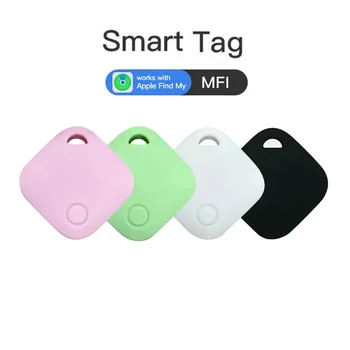 Для Apple Smart Tracker Find My Mini, GPS-локатор с защитой от потери, мобильный телефон для домашних животных, система IOS Smart Air Tag, смарт-бирка