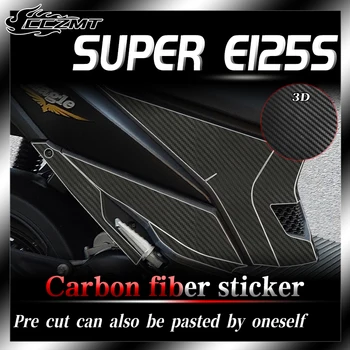 Для Haojue Super Eagle 125 наклейка 3D из углеродного волокна защитная наклейка на все тело модификация пленки аксессуары
