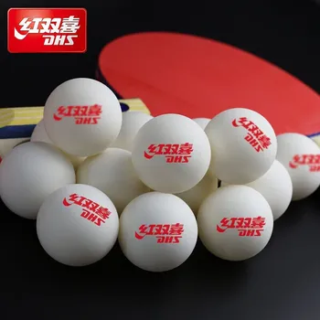 Мяч для настольного тенниса DHS D40 + Новый Материал ABS, Мяч Для Настольного Тенниса Со Швами, Одобренный ITTF, Мячи для Пинг-понга для Тренировочных соревнований