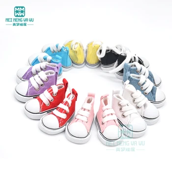5 см 1/6 Обувь для куклы BJD Модные кроссовки на шнуровке ярких цветов Игрушки для девочек