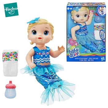 Оригинальная кукла Hasbro Baby Alive Bebe Reborn, русалка, детские куклы, игрушки, Bonecas, куклы-Реборн для девочек, набор подарков для куклы-Реборн
