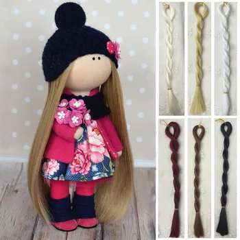 Ручная работа по пересадке волос куклам BJD / SD, многоцветные 80-сантиметровые парики для кукольных аксессуаров на выбор