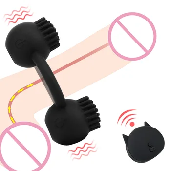 Вибрирующее USB-кольцо для пениса, точка G, Стимулятор задержки эякуляции клитора, 10-скоростное кольцо для члена, секс-игрушки для мужчин, Товары для пары, товары для взрослых