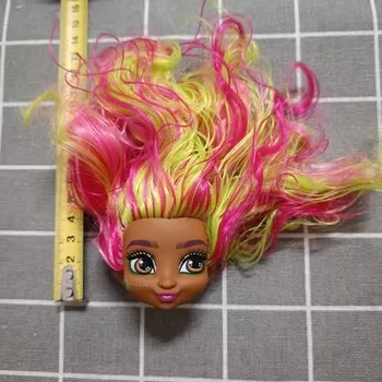оригинальный высококачественный 1/6 27 см кукольная голова подарок для девочки коллекционная игрушка длинные красивые волосы baby only head makeup dongcheng