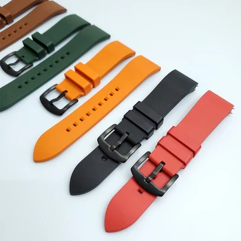 Ремешок из фторкаучука премиум-класса для Mi Xiaomi Watch Color Sports Edition с силиконовой лентой, ремешок для часов, браслет, ремешки для ремней